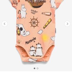 Moomins by Martinex -short sleeve bodysuit size 56 EUC