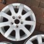 Genuine VW 15 inch alloys with new centre caps Image 3