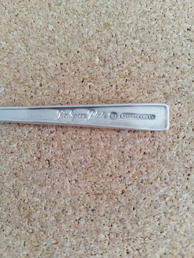 Silver plated dessert forks