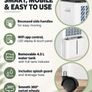20L Day Smart Dehumidifier with WiFi Control for Medium Rooms Image 2
