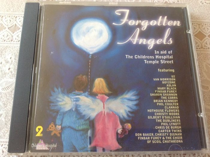 Forgotten Angels Irish Artists Compilation CD.