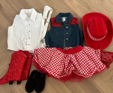 Girls cowgirl costume