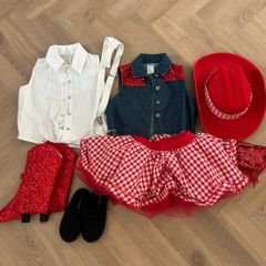 Girls cowgirl costume