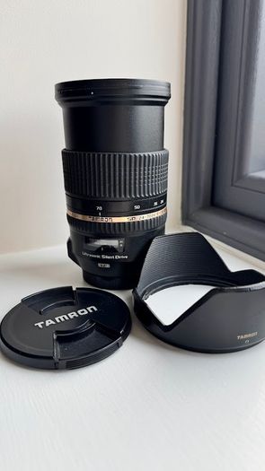 Genuine Tamron Lens SP 24-70mm F2.8 f/2.8 Di VC USD A007 For Canon with HOYA UV(c) filter, 82mm | Photography