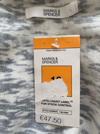 Marks and Spencer Waterfall Cardigan Size UK10 NWT