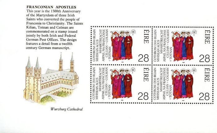 Ireland 1989 - Ireland's Golden Age Stamp Booklet - Unmounted Mint - Free Postage