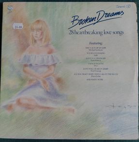 Various - Broken Dreams (28 Heartbreaking Love Songs) 2 x Vinyl LP (1984) UK Compilation ABBA, Michael Jackson, Sade EX+