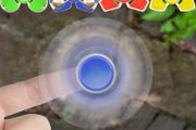 Glow in the Dark Fidget Finger Hand Spinner Toys EDC ADHD Release Stress