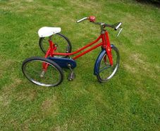 Vintage children's tricycle
