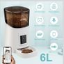 MYPIN 6L WiFi Cat Food Dispenser - Automatic Feeder With Timer, 1080P HD Video, Night Vision, 10s Voice Recording - Up to 20 Portions 12 Meals Per Day Image 3