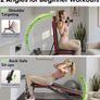 Adjustable Bench,318 kg Weight Capacity,Utility Weight Bench with 8 Position Adjustable Backrest/3-Position Adjustable Footrest, Foldable Workout Bench with 90 Angle for Home Gym Image 2