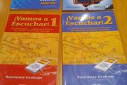 Spanish textbooks.