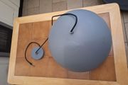 Large metal industrial style ceiling light