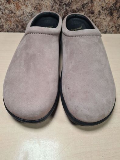 womens SOLVEI BY DANSK slip on flats shoes suede clogs  Size  Uk 6.5 EU 40 made in portugal