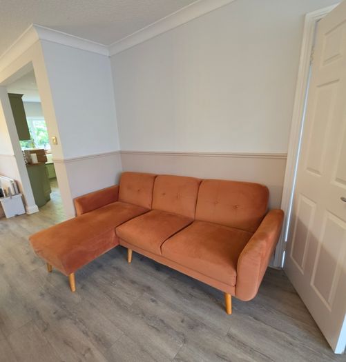 Gallway 3-Seater Corner Clic-Clac Sofa Bed