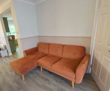 Gallway 3-Seater Corner Clic-Clac Sofa Bed