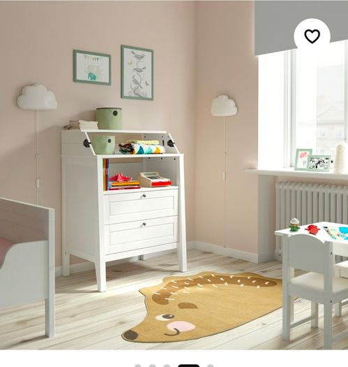 Changing table/chest of drawers/ white
