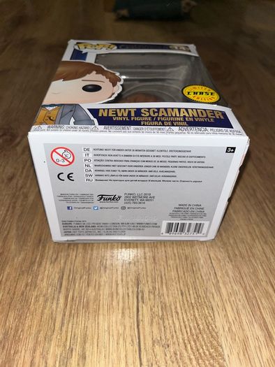 Newt Scamander (CHASE) Funko pop (Fantastic beasts)