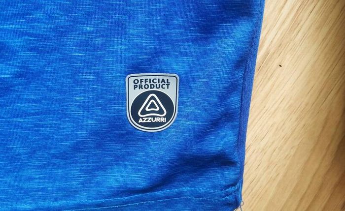 Azzurri sport kids blue jersey