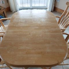 Table and 4 chairs