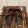Zara Brown Slingback Ballet Flats Image 2