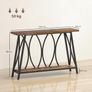 Industrial Console Table Image 3