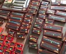 Vintage toy trains
