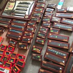 Vintage toy trains