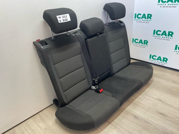 2012 Volkswagen Golf Interior REAR Seats Rear bench