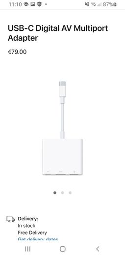 Brand-new Apple USB-C Digital AV Multiport Adapter