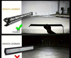 Ultra-Thin 25 inch Single Row LED Light Bar,