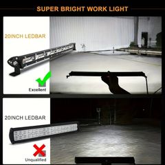 Ultra-Thin 25 inch Single Row LED Light Bar,