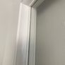 Solid timber door with glass panel Image 4