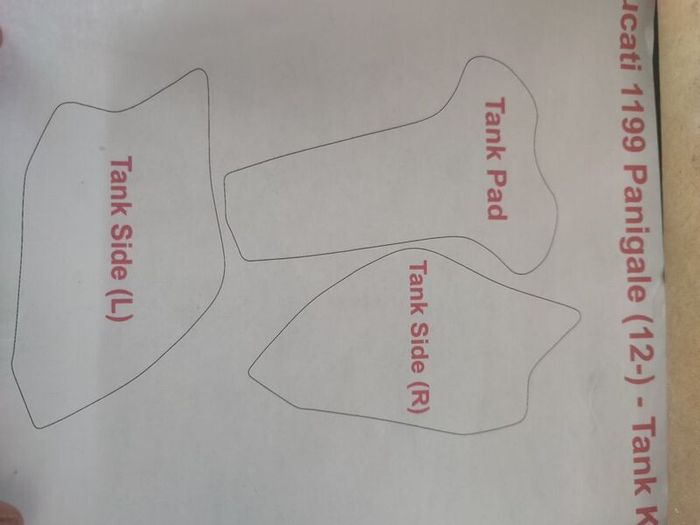 Panigale 899 Tank pad and PPF