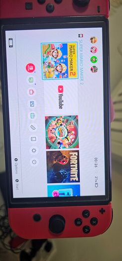 Nintendo switch oled Mario edition