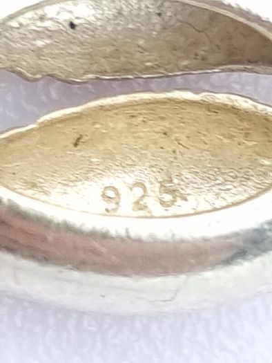 Vintage 925 Sterling Silver Cowrie Shell Charm Pendant
