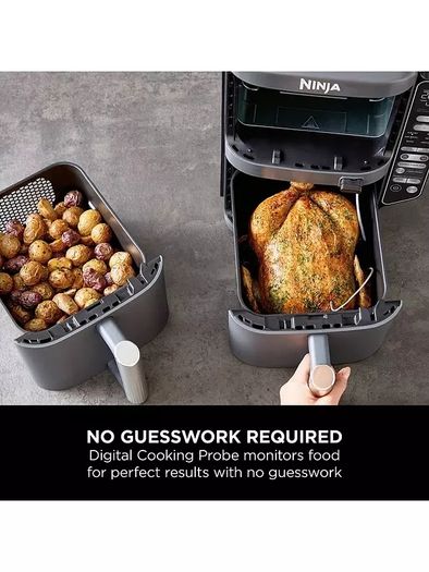 Ninja Double Stack XL 2-Level Air Fryer with Smart Cook System 9.5L SL451UK