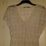 Collection Debenhams lace cream dress size UK10/12 EU38/40 Postage included Image 3