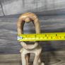 X1 Vintage Gymnastic Olympic Human Tower Figurine Stone White Sculpture Art Image 10