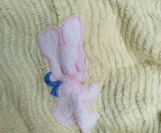 Vintage Baby Candlewick blanket