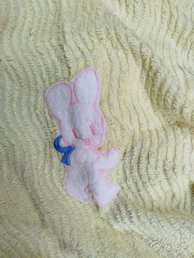 Vintage Baby Candlewick blanket