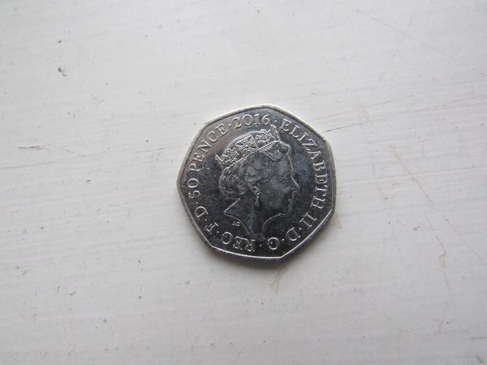 Beatrix Potter 150th Anniversary 50 pence coin 2016