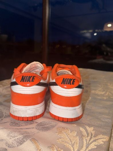 Nike Dunk Low Patent Halloween Orange/Black UK 5.5 / EU 39