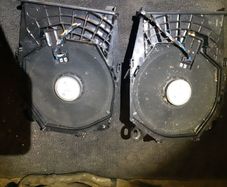 Bmw 3 Series E90 E91 Right And Left Central Bass Stereo Speakers 9204785 9204786