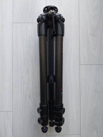Manfrotto Carbon Fiber Tripod 057C3-G (3 Sections Geared)