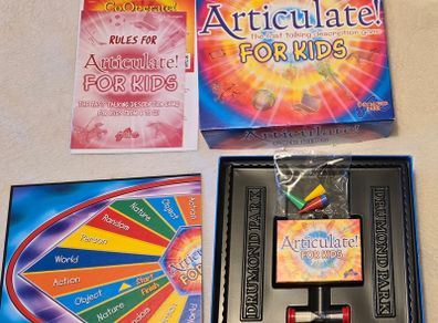 Boardgame, Articulate for kids