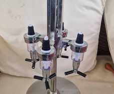 Four Bottle Rotating Spirit Dispenser