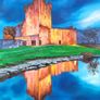 Killarney Art Work - Ross Castle. Image 2