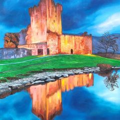 Killarney Art Work - Ross Castle.