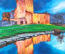 Killarney Art Work - Ross Castle.